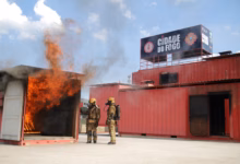 Cidade do Fogo do Corpo de Bombeiros Militar do Estado do Rio de Janeiro (CBMERJ). Imagem: 2° Sargento Fraga/CBMERJ